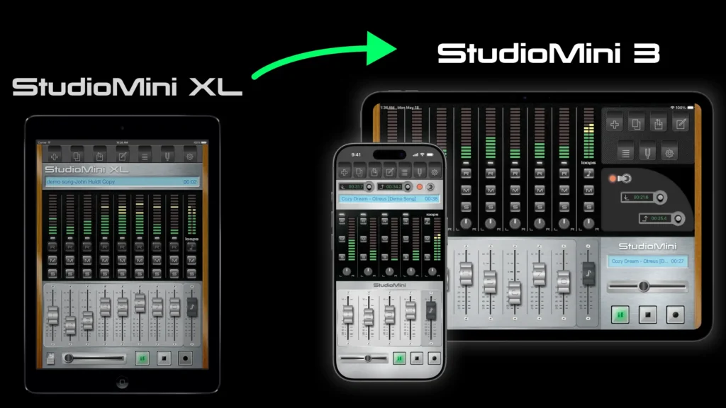 How to move from StudioMini XL to StudioMini 3